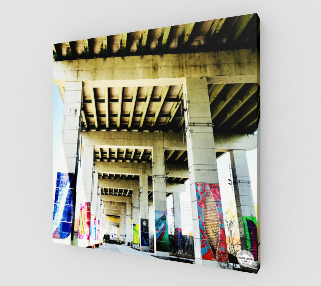 THE BENTWAY Canvas Print