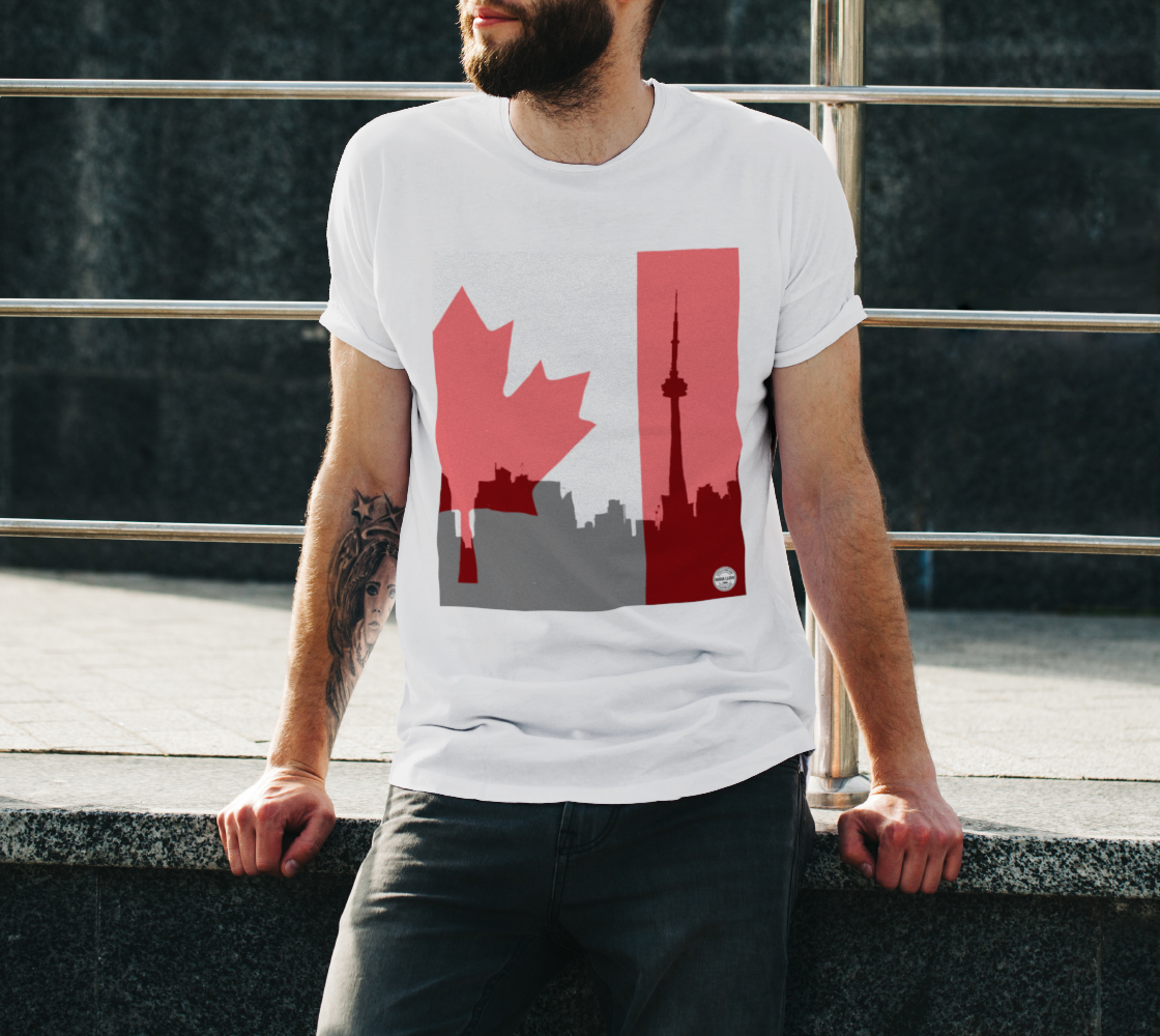 Toronto Canada Proud Unisex T-Shirt  Red