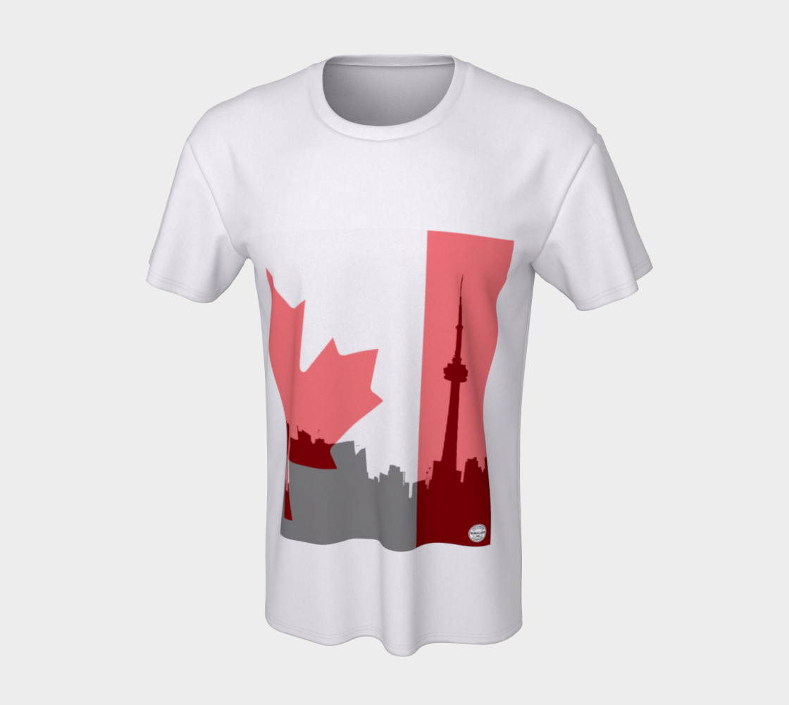 Toronto Canada Proud Unisex T-Shirt  Red