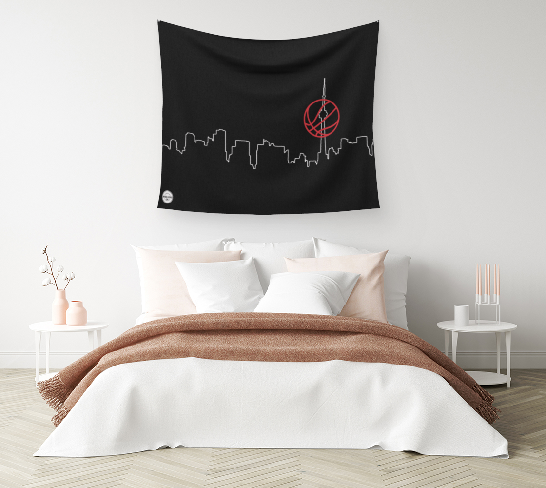 Toronto Basketball Tapestry