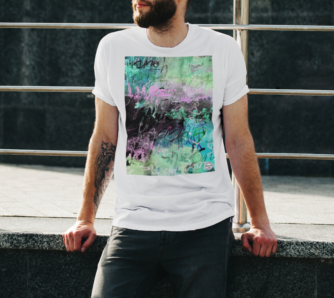 Graffiti Alley Unisex T-Shirt Floral