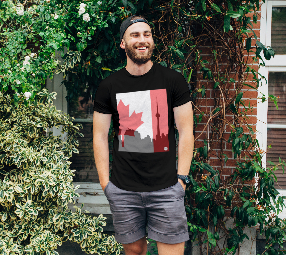 Toronto Canada Proud Unisex T-Shirt Red