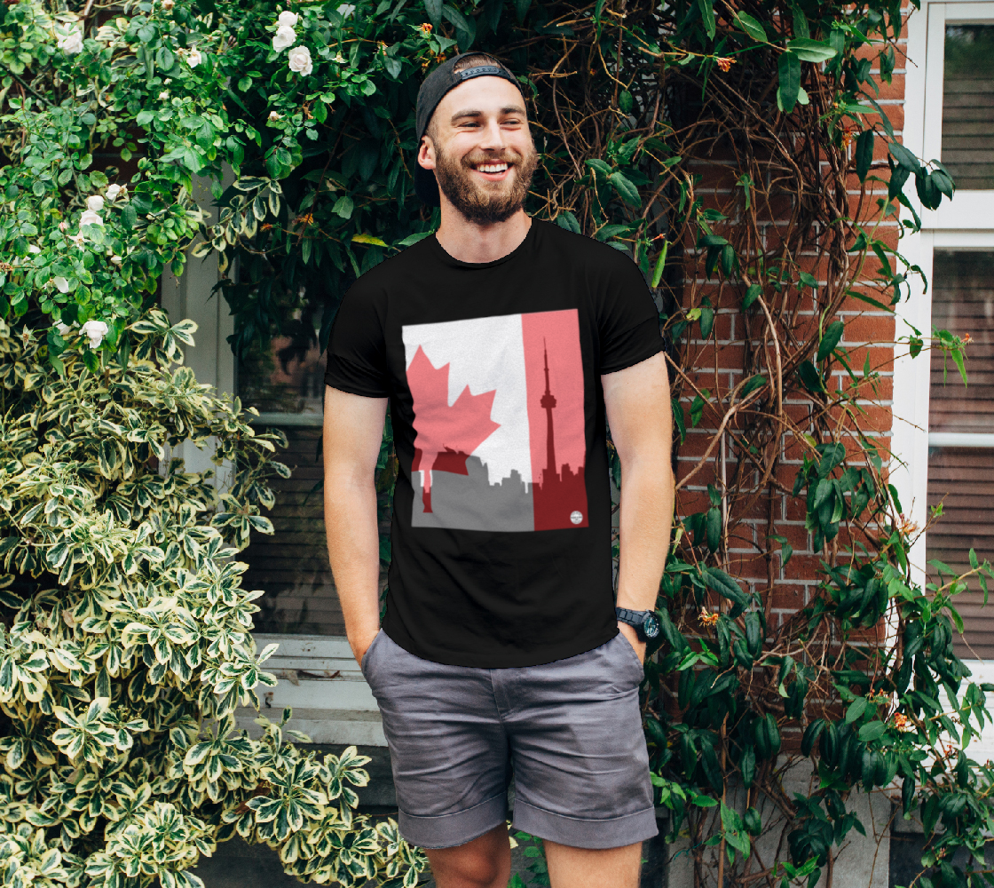 Toronto Canada Proud Unisex T-Shirt  Red