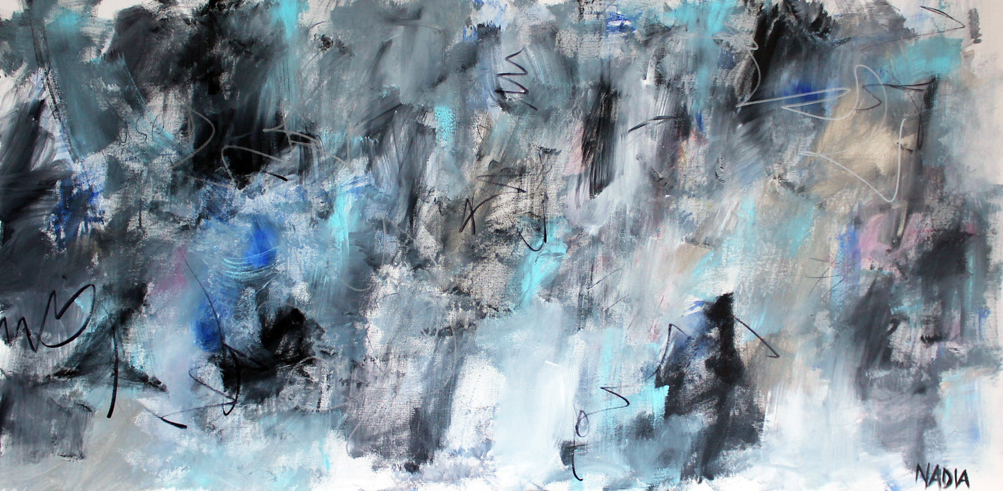 FLIGHT 797 (24" x 36" x 1")