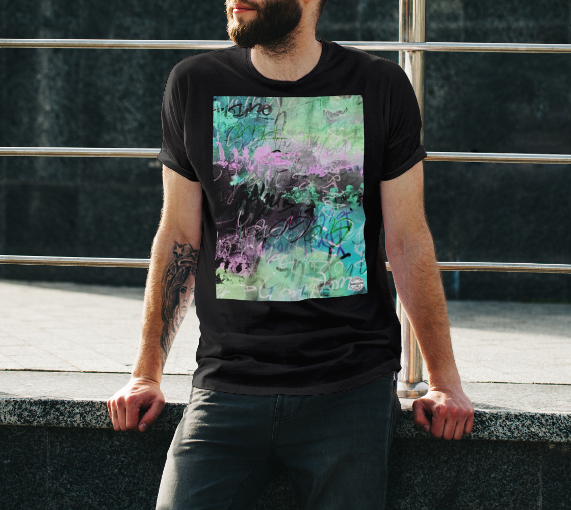 Graffiti Alley Unisex T-Shirt Floral