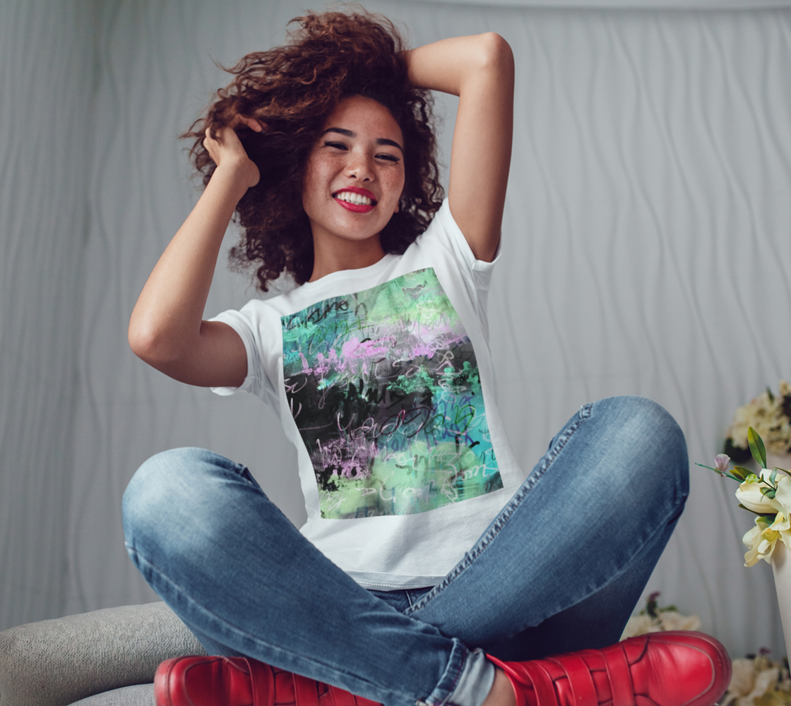 Graffiti Alley Unisex T-Shirt Floral