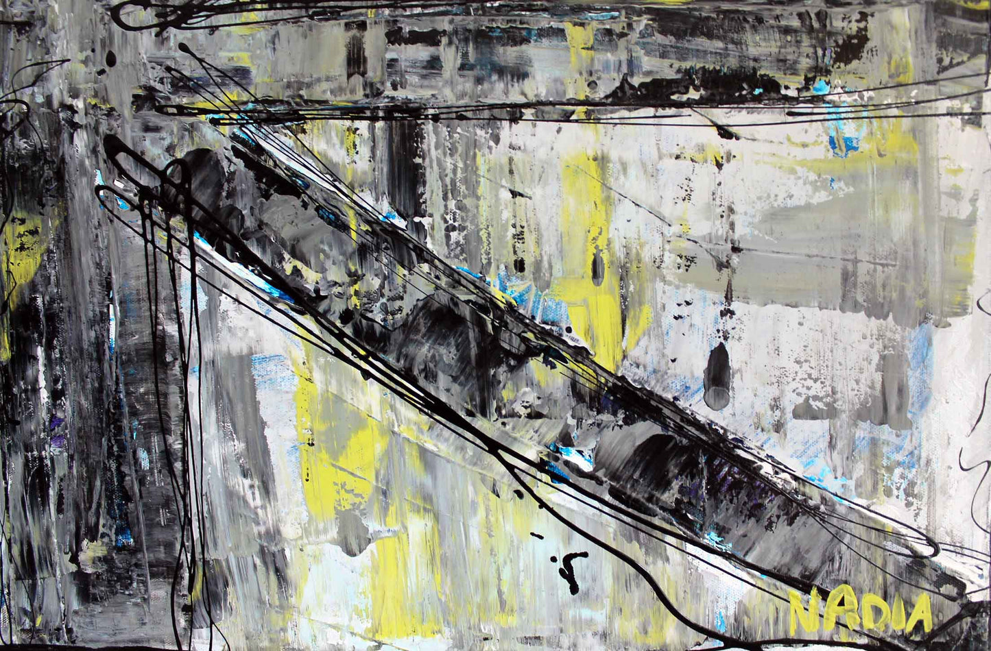 HOMAGE TO UK (24" x 36" x 1")