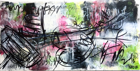 MY POV (24" x 48" x 1") - SOLD