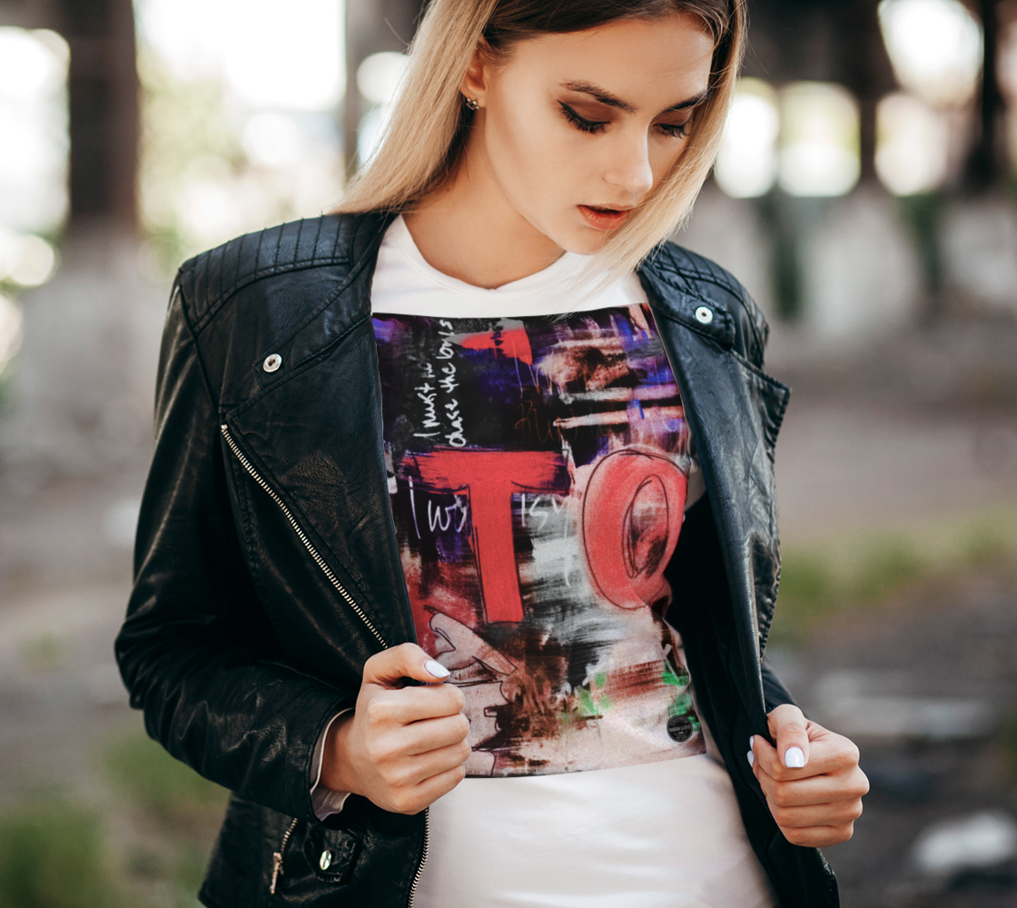 Toronto Graffiti Unisex T-Shirt Red