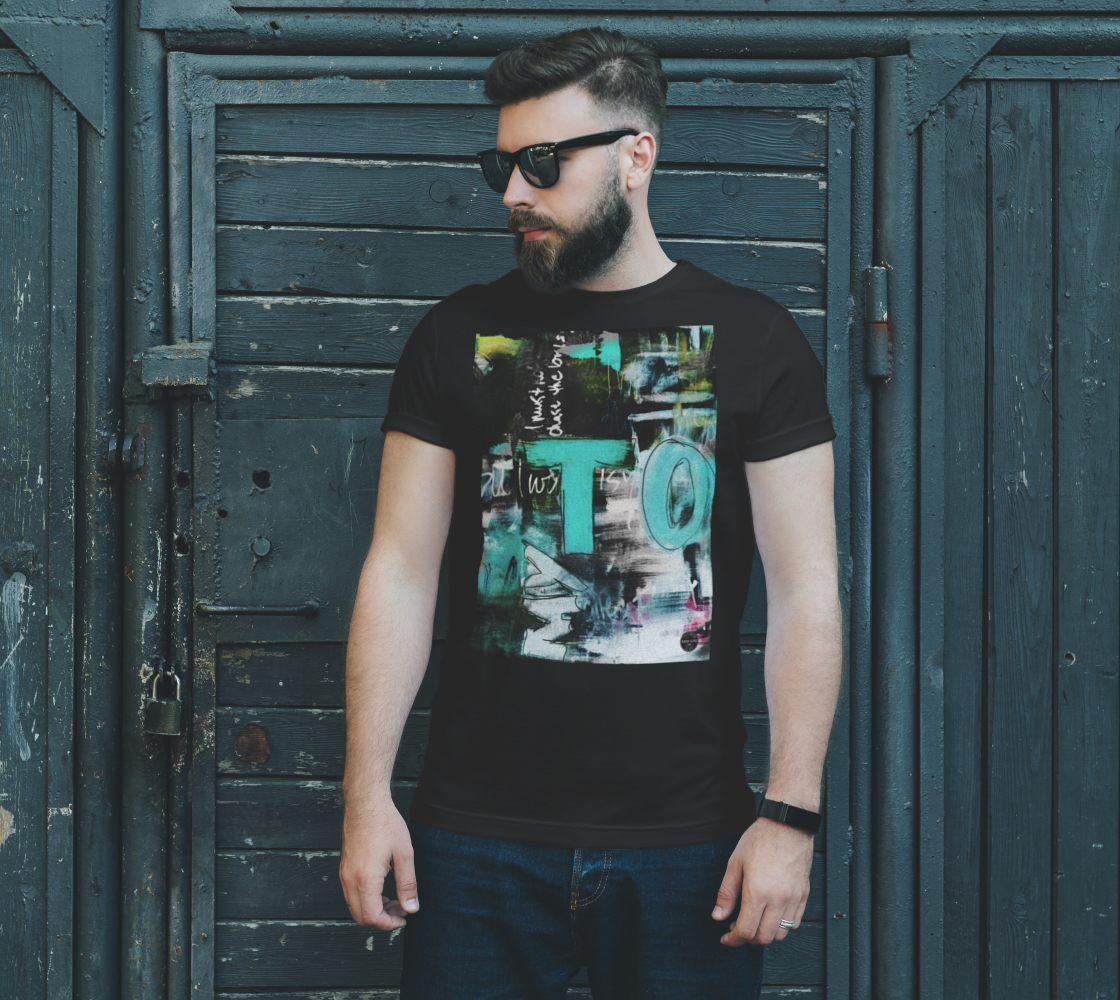 Toronto Graffiti Unisex T-Shirt Teal