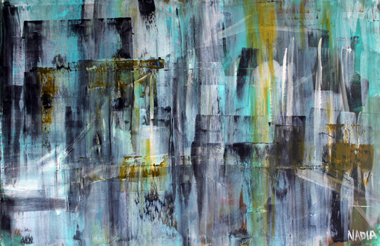 SAN FRAN (24" x 36" x 1")
