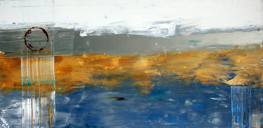 URBAN HORIZON (24" x 48" x 1") -SOLD