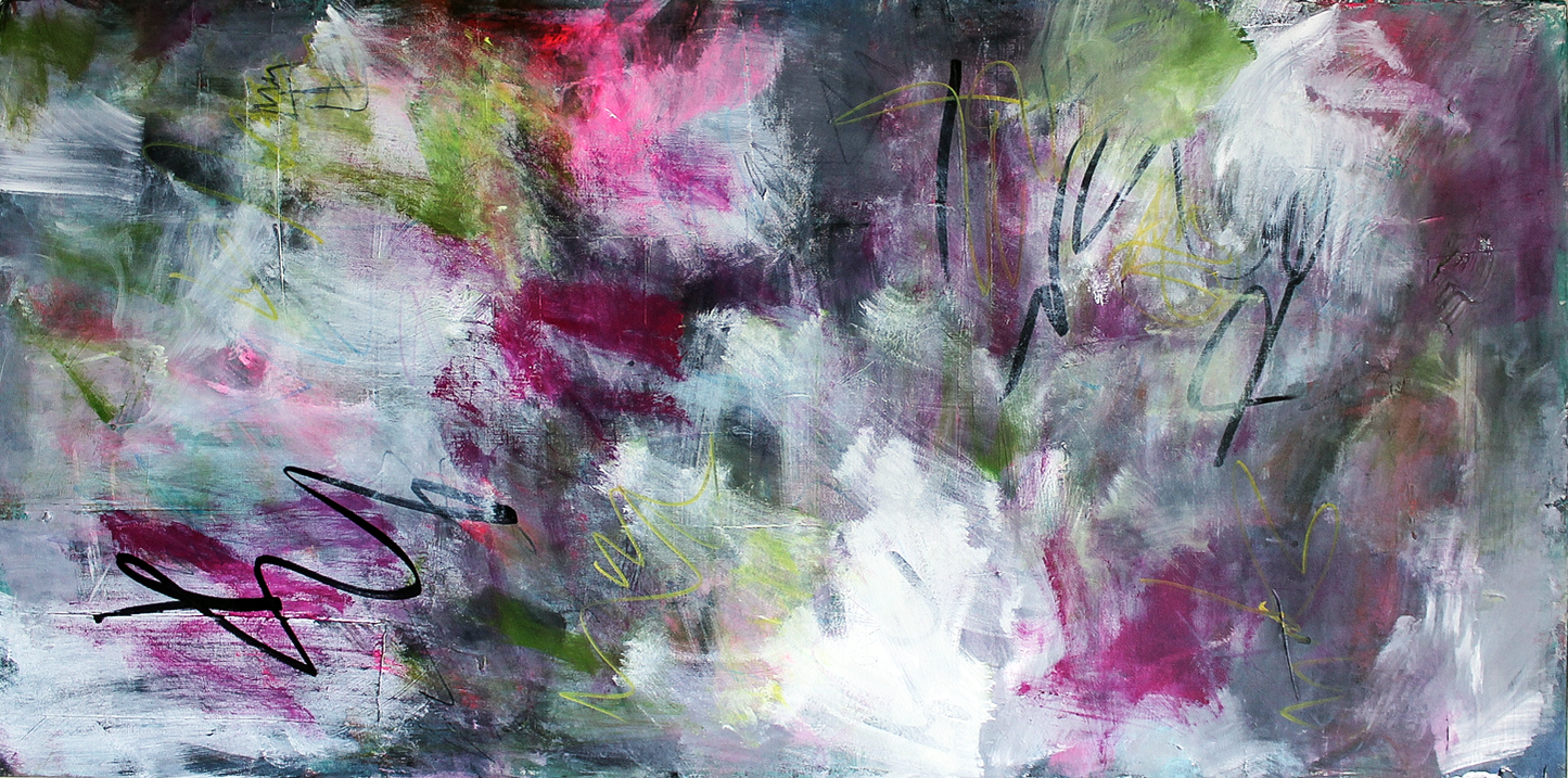 CHAOS II (24" x 48" x 1") - SOLD