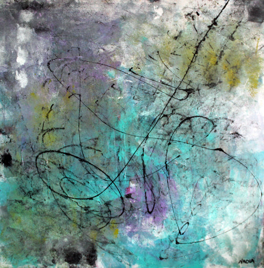 Wonderland  (48" x 48" x 2")