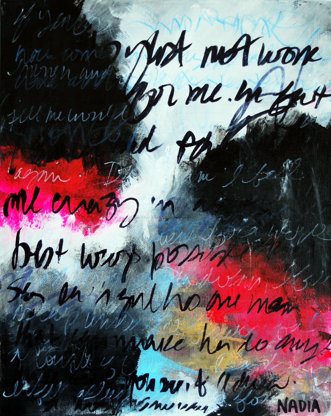 THE BEAST (24" x 30" x 1")