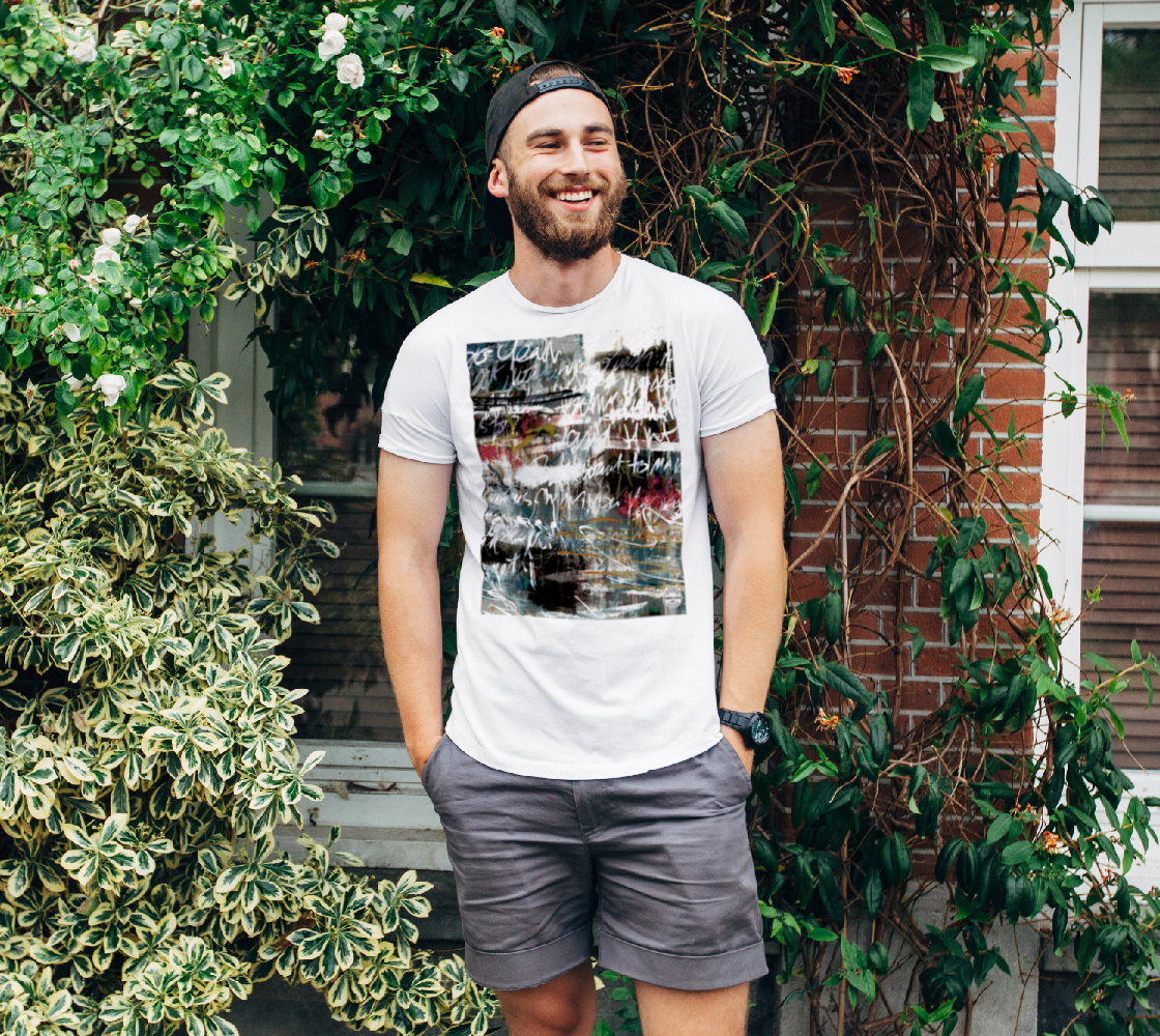 Graffiti Alley Unisex T-Shirt Denim
