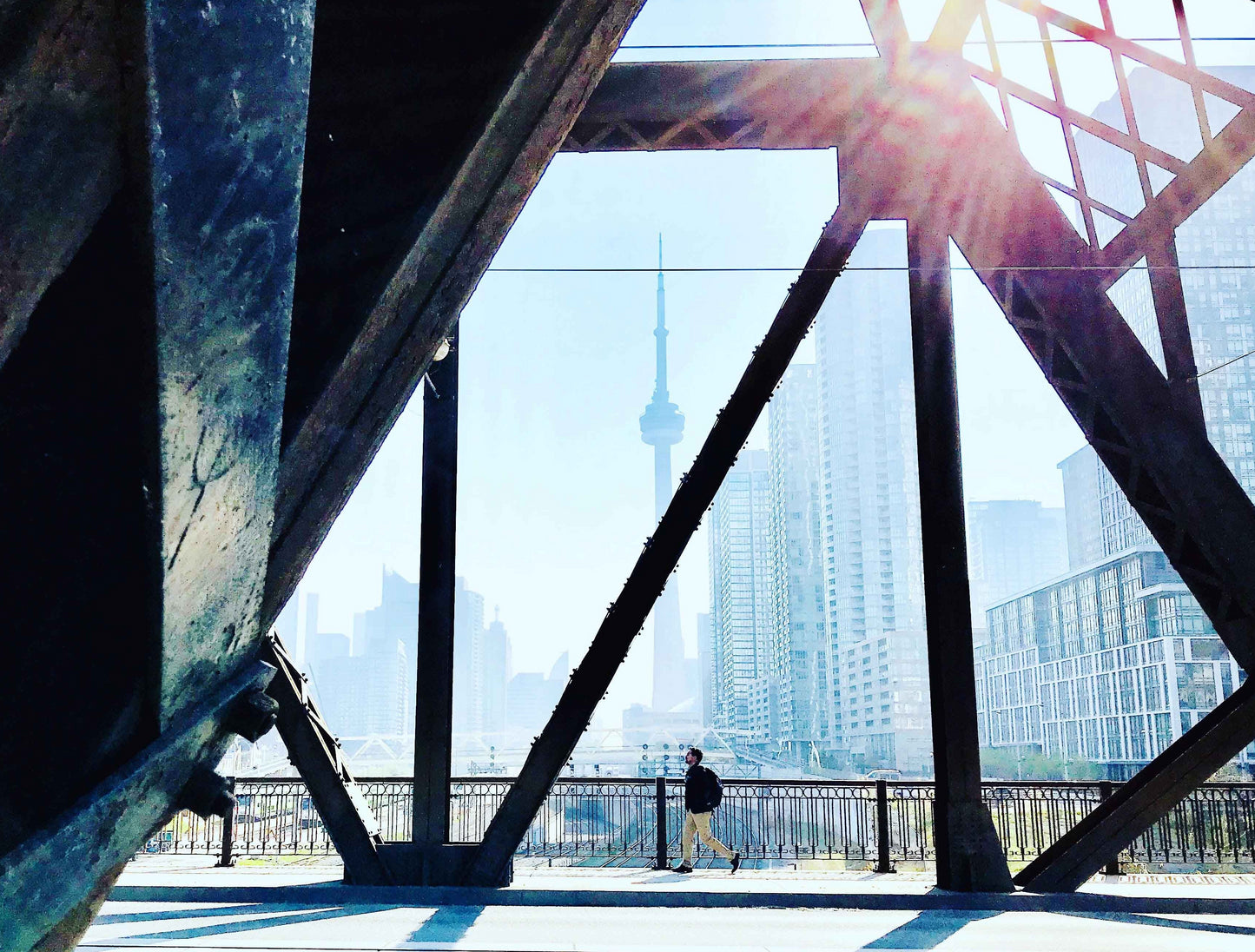 BATHURST BRIDGE Canvas Print