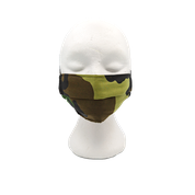 Camo Green Face Mask