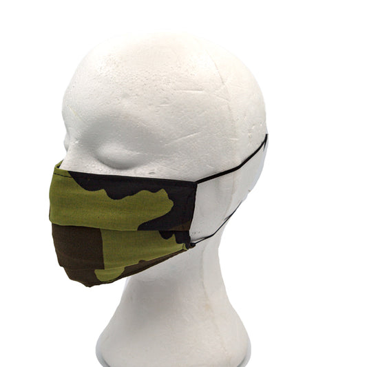 Camo Green Face Mask