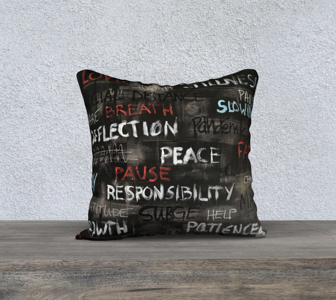Covid Commemorative Pillow