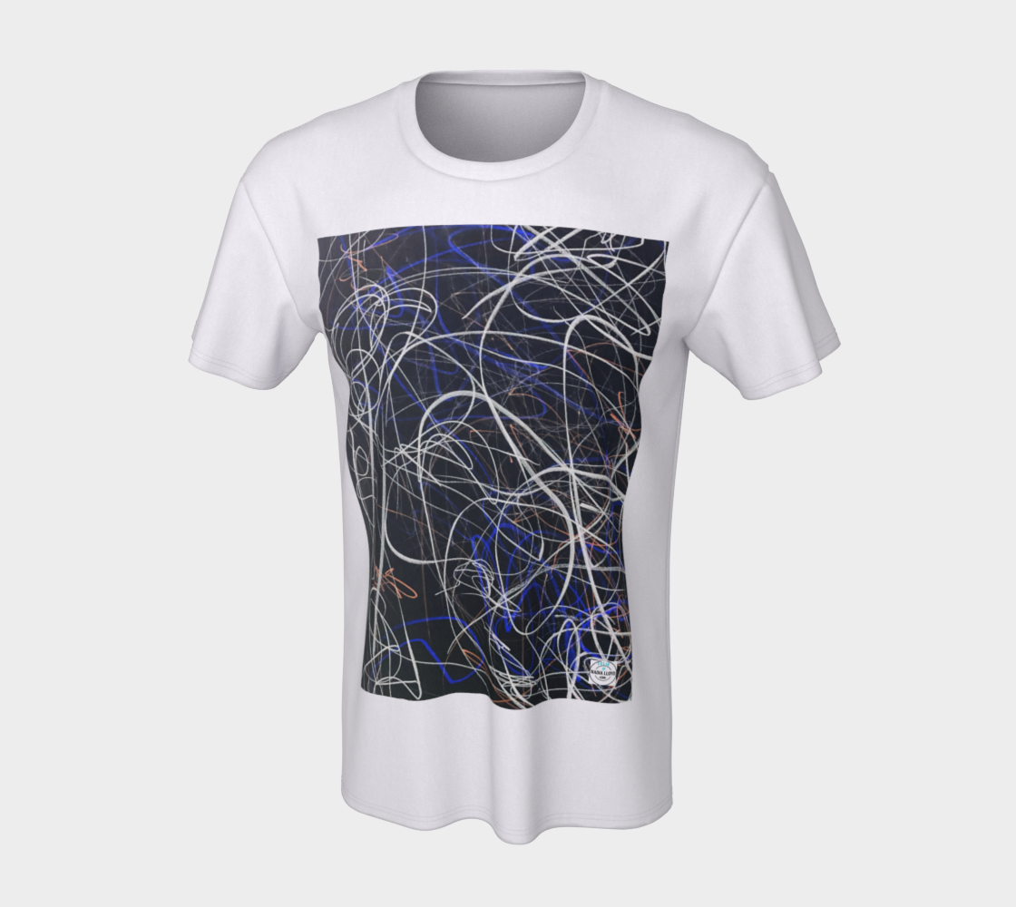 Graffiti Blue Unisex Tee