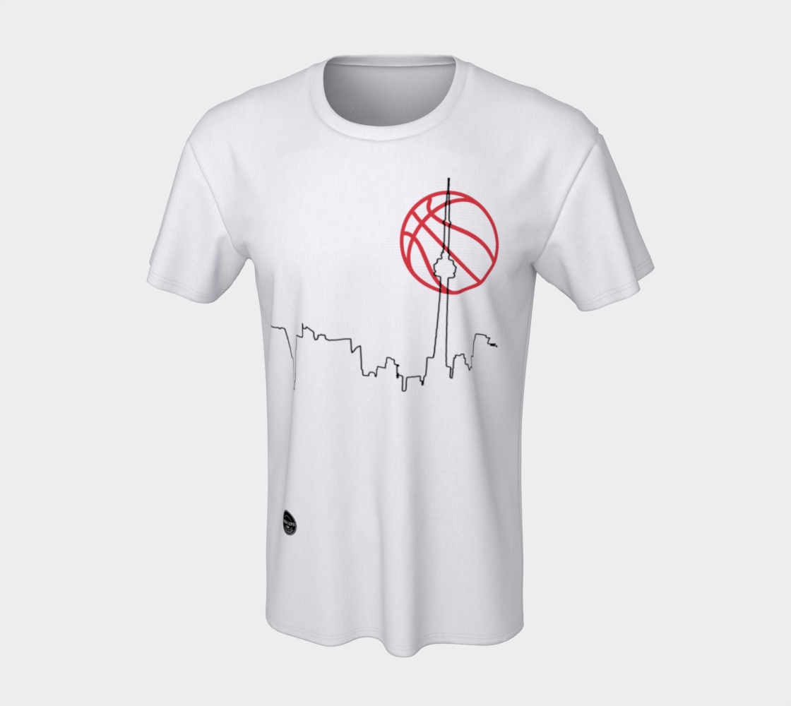 Toronto Outline Basketball Unisex T Shirt NADIA LLOYD