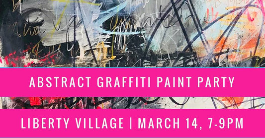 Abstract Graffiti Paint Party - March 14th