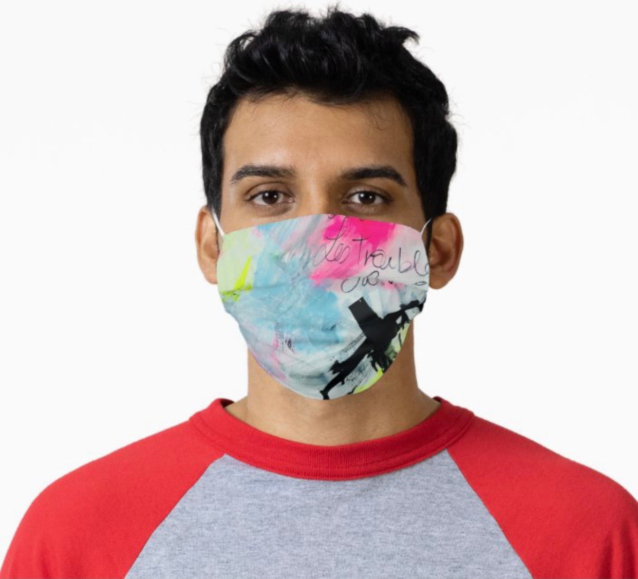 Summer In The City Face Mask