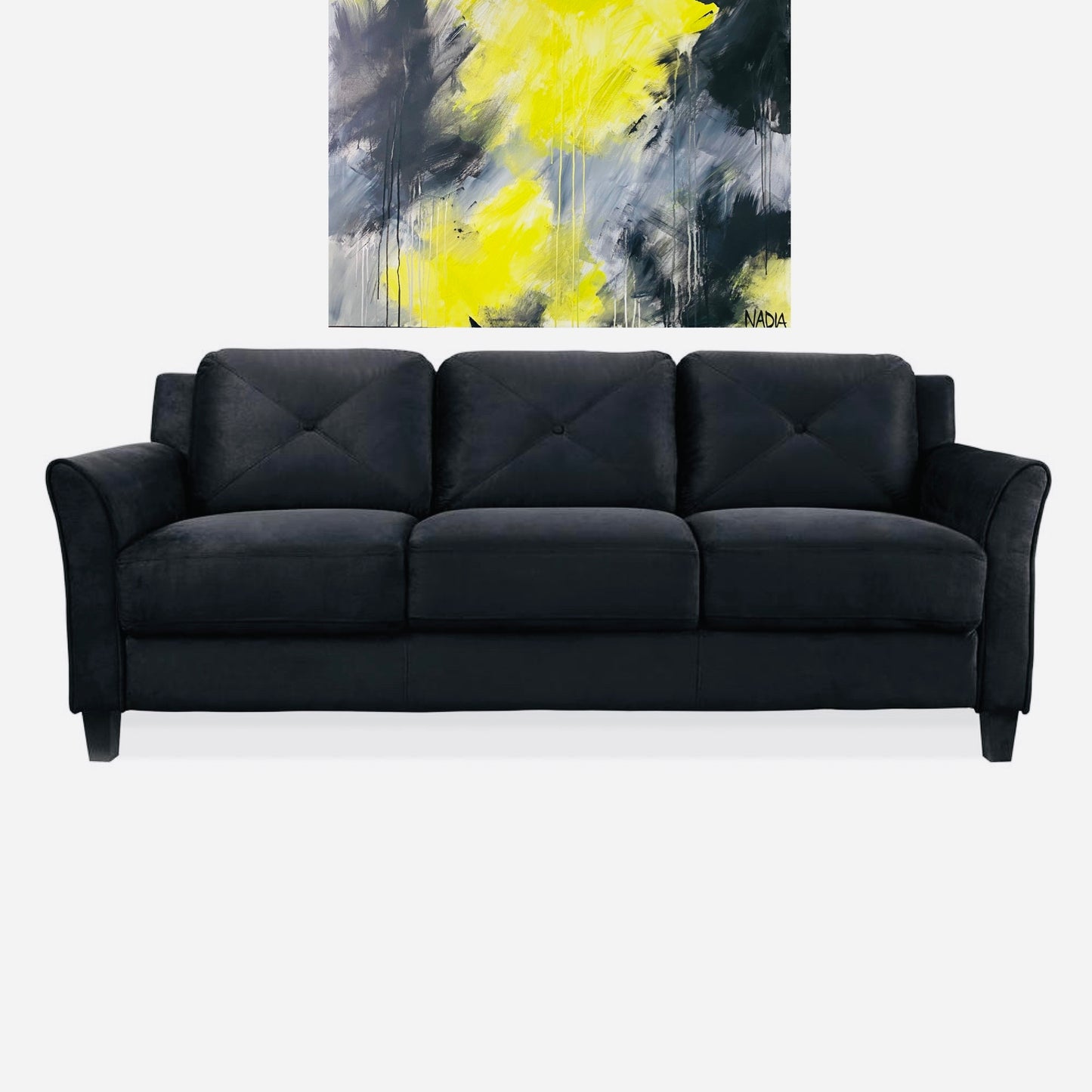 LIQUID SUNSHINE (36" x 48" x 1”)