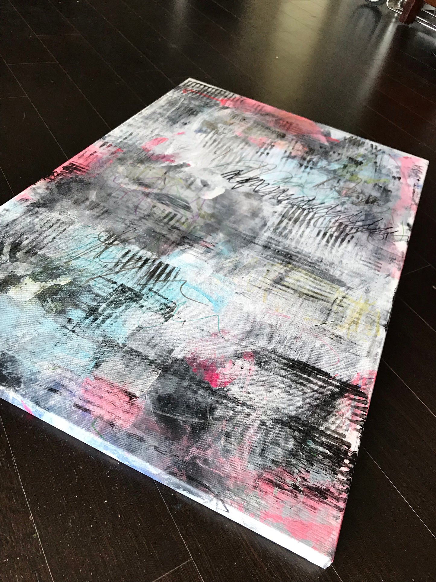 URBAN STROLL II (24" x 36" x 1") - SOLD