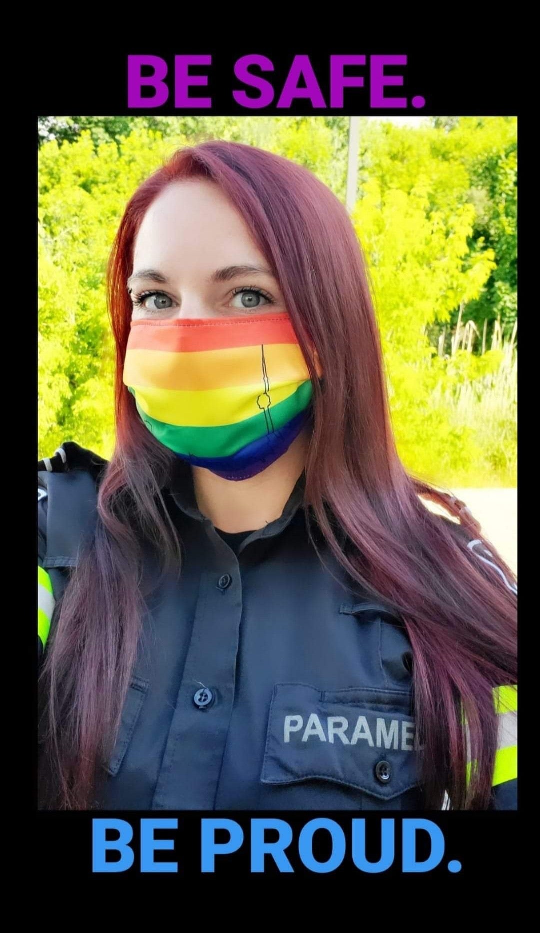 Toronto Pride Skyline Face Mask