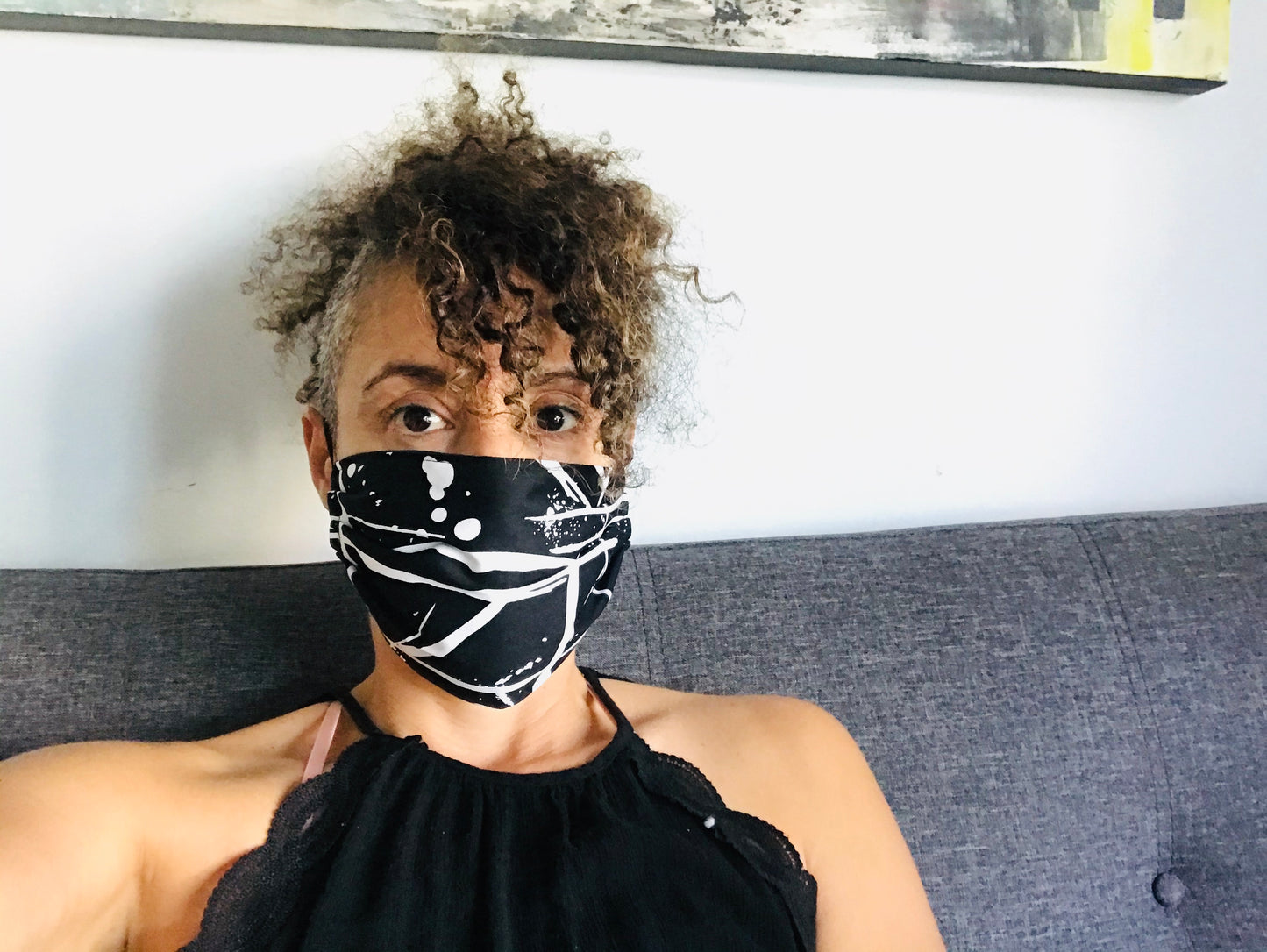 Graffiti Alley Face Mask