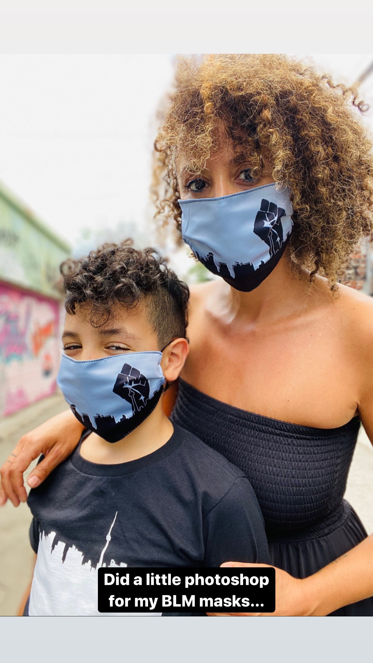 Black Lives Matter Toronto Face Mask