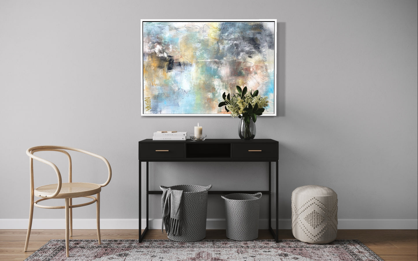 FLIGHT 227 (24" x 36" x 1")