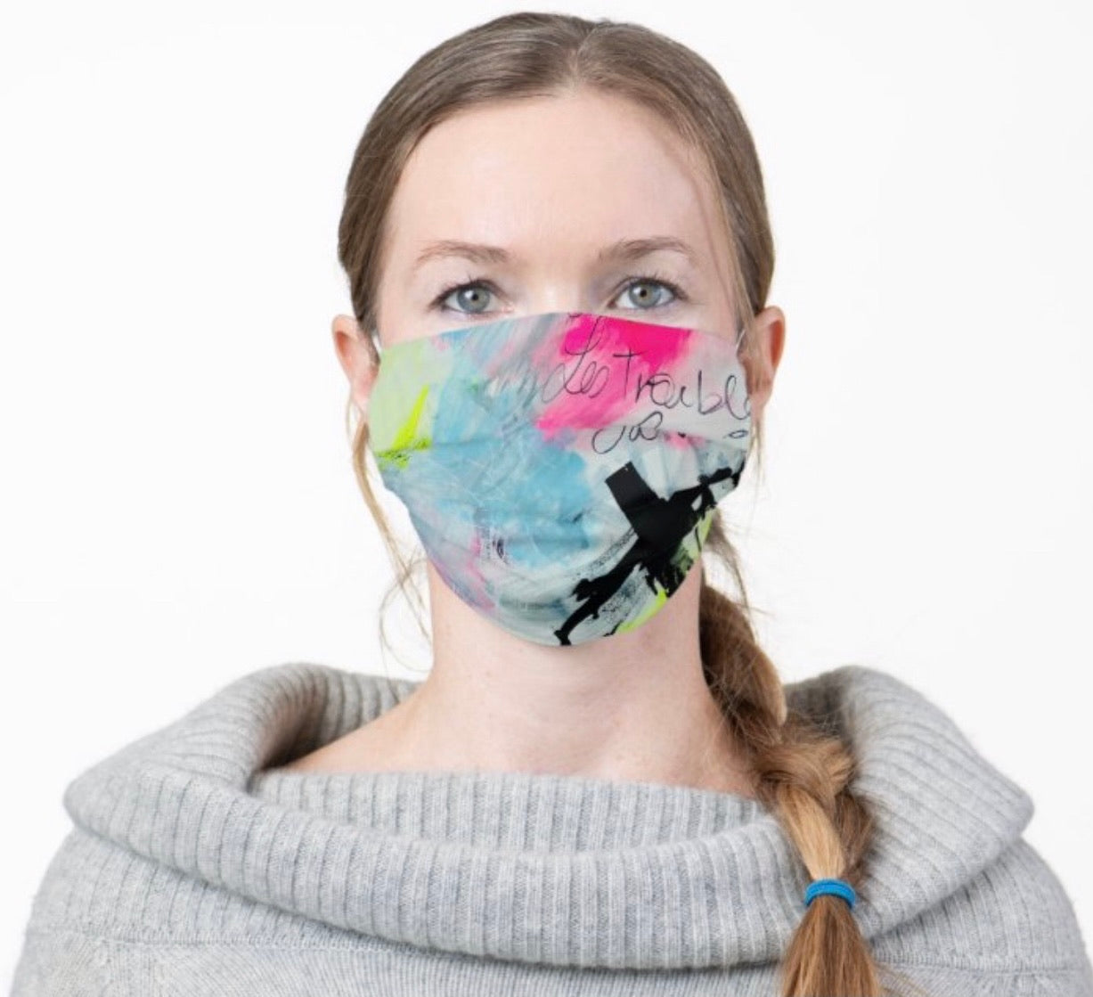 Summer In The City Face Mask
