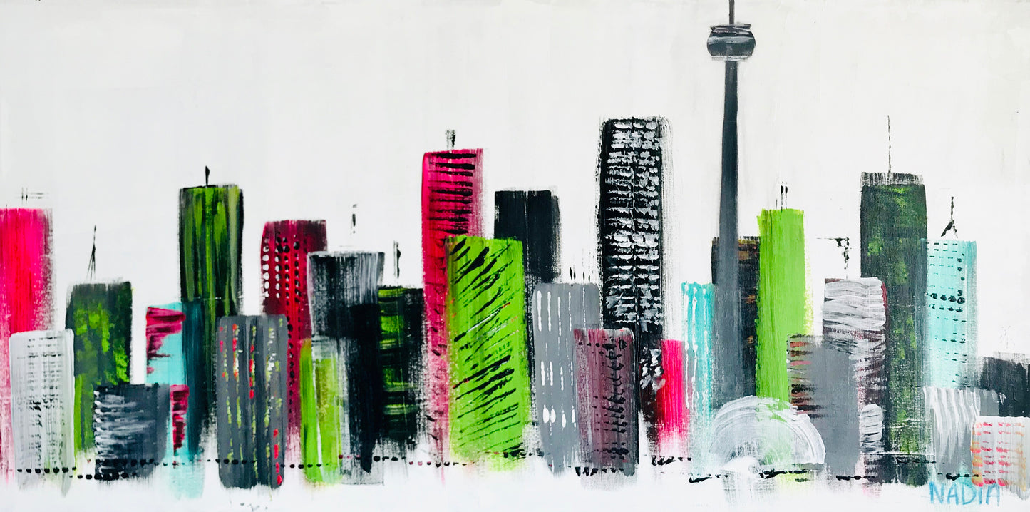 SUMMER IN TO (24" x 48" x 1") SOLD