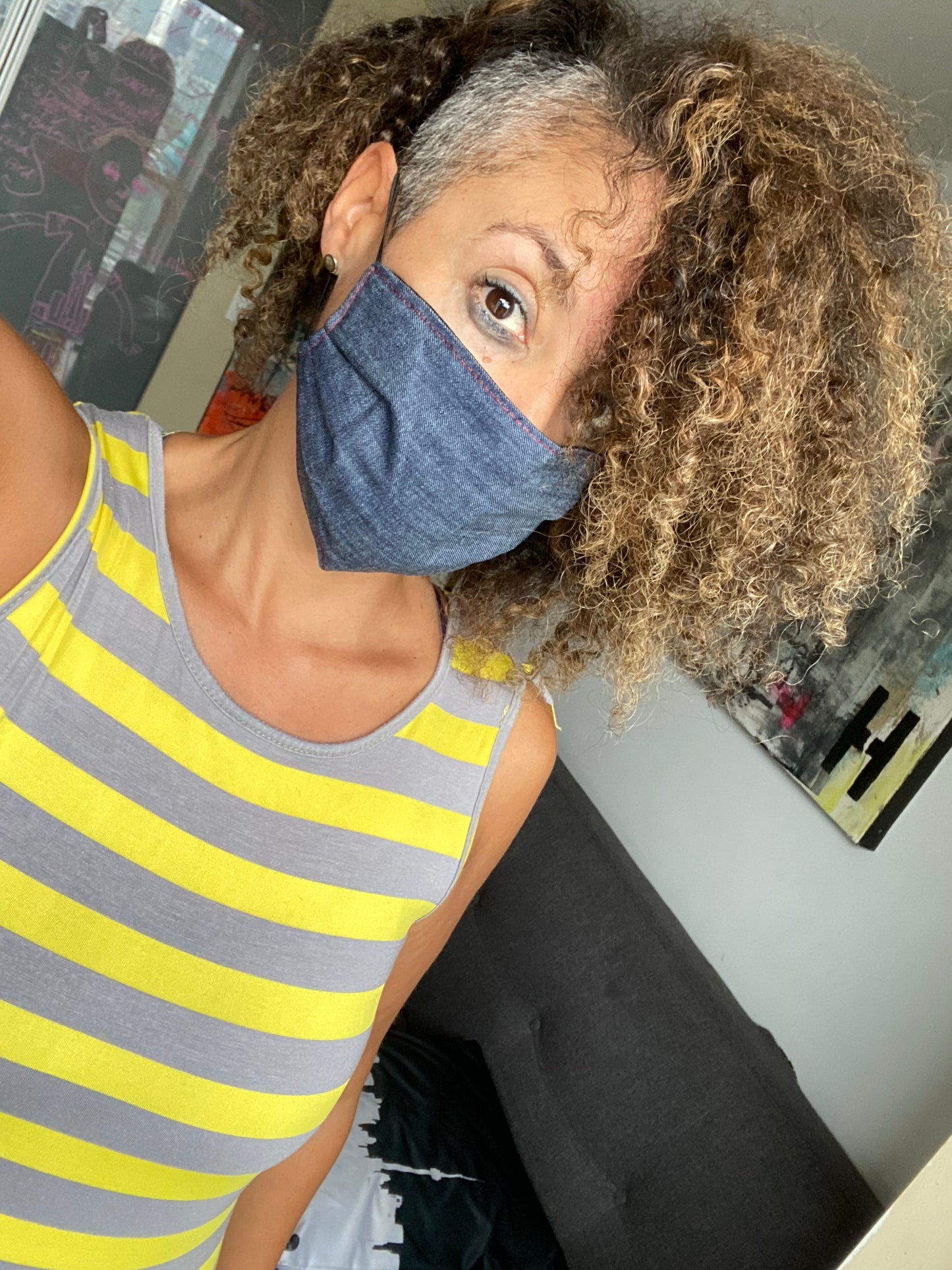 Denim Face Mask
