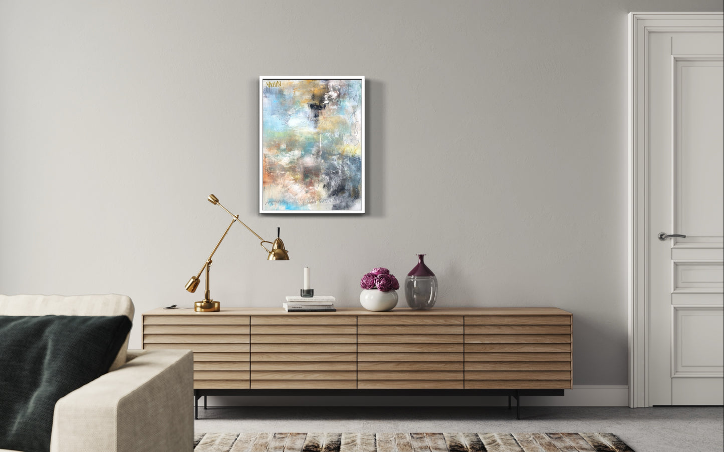 FLIGHT 227 (24" x 36" x 1")
