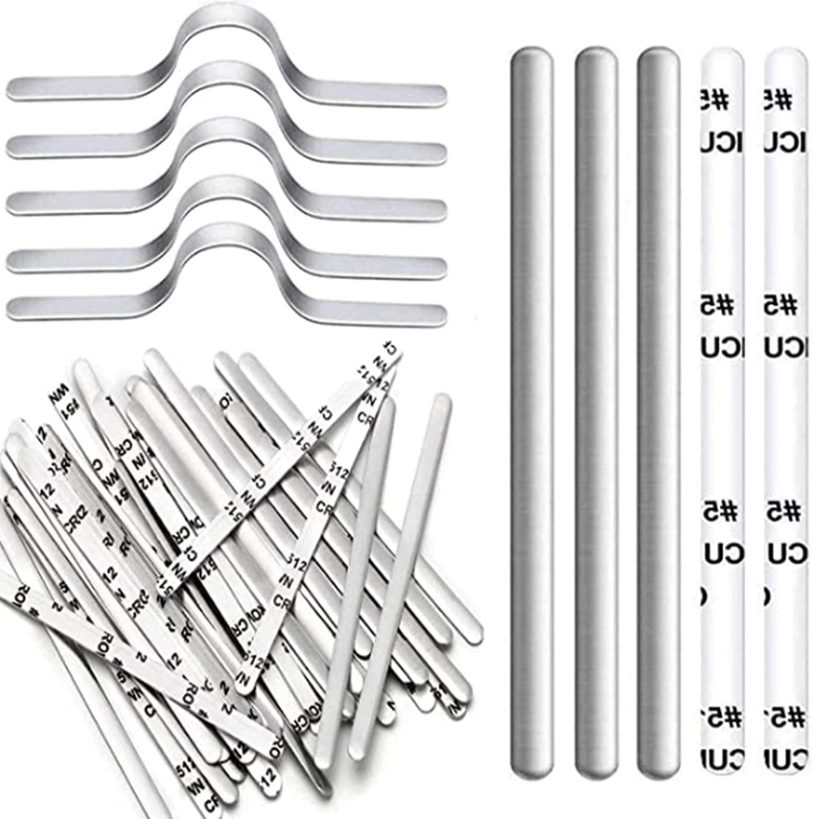 Adhesive Adjustable Nose Wire for Face Masks 20-Pack