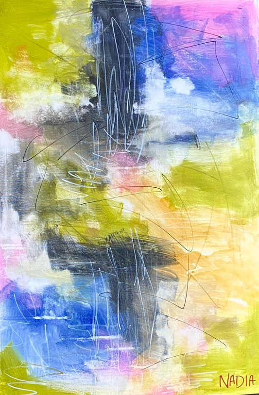 “Light Triumphs” (24" x 36" x 1") SOLD