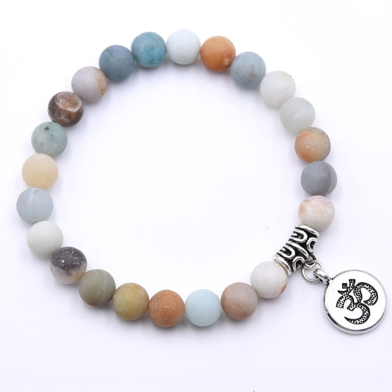 Natural stone chakra on sale bracelet