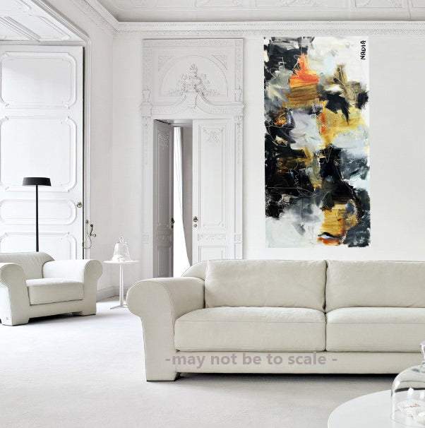 SOMEWHERE (24" x 48" x 1") SOLD