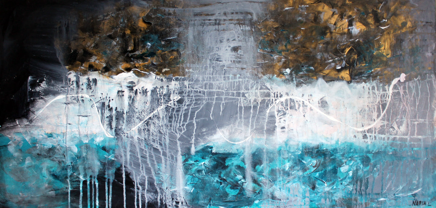 THE CAVE (24" x 48" x 1") - SOLD