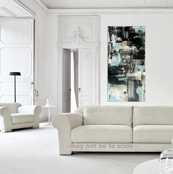 VIEW FROM THE PLANE XI (24" x 48" x 1") -SOLD