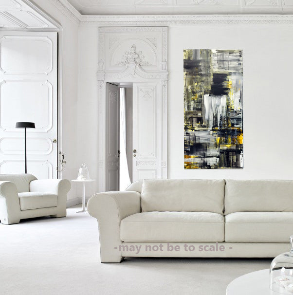 VIEW FROM THE PLANE X (24" x 48" x 1") -SOLD