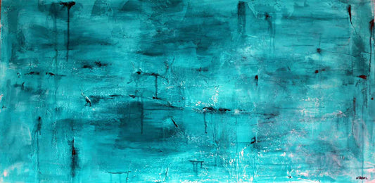 WATER AVALANCHE (24" x 48" x 2") -SOLD