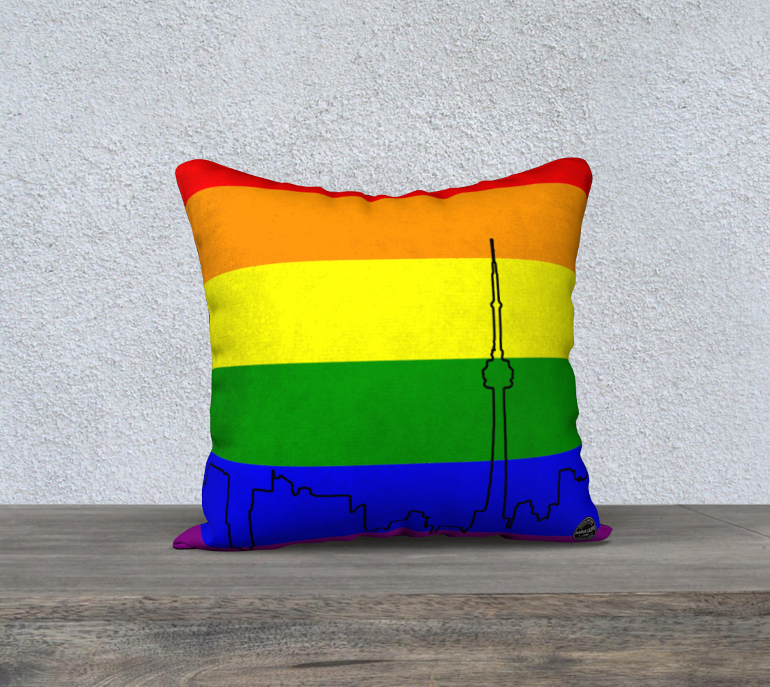 Pride Toronto 18" x 18" Pillow