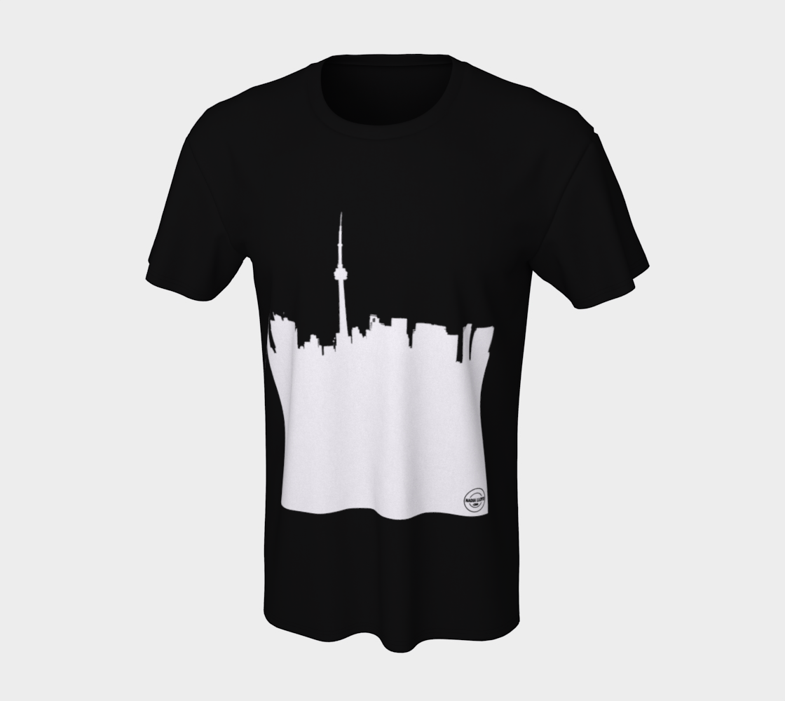 Toronto Skyline Unixex Tee B/W