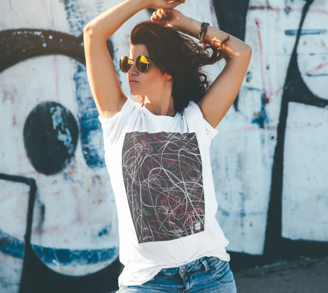 Graffiti Pink Unisex Tee