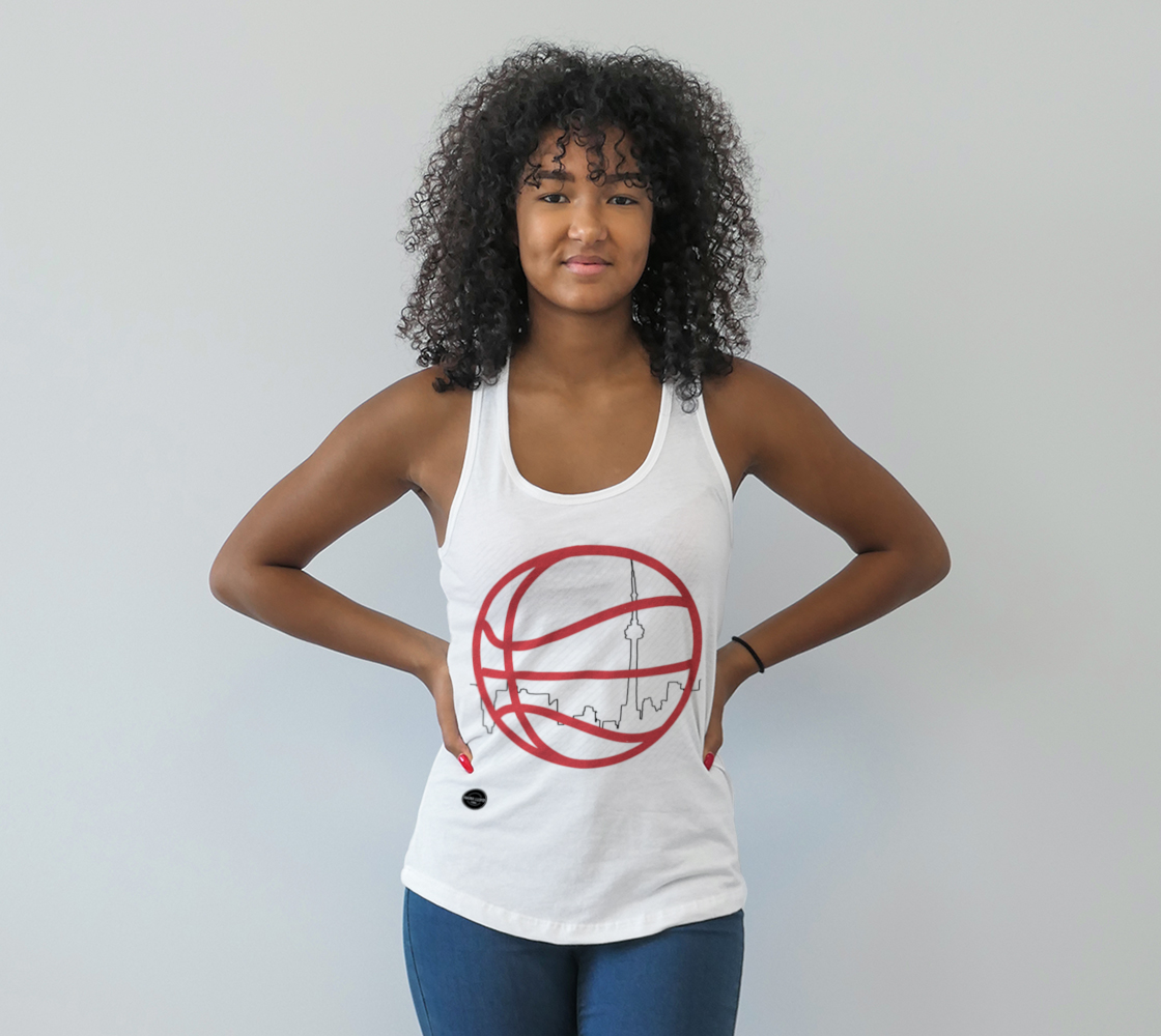 Toronto Basketball Racer Back Tank